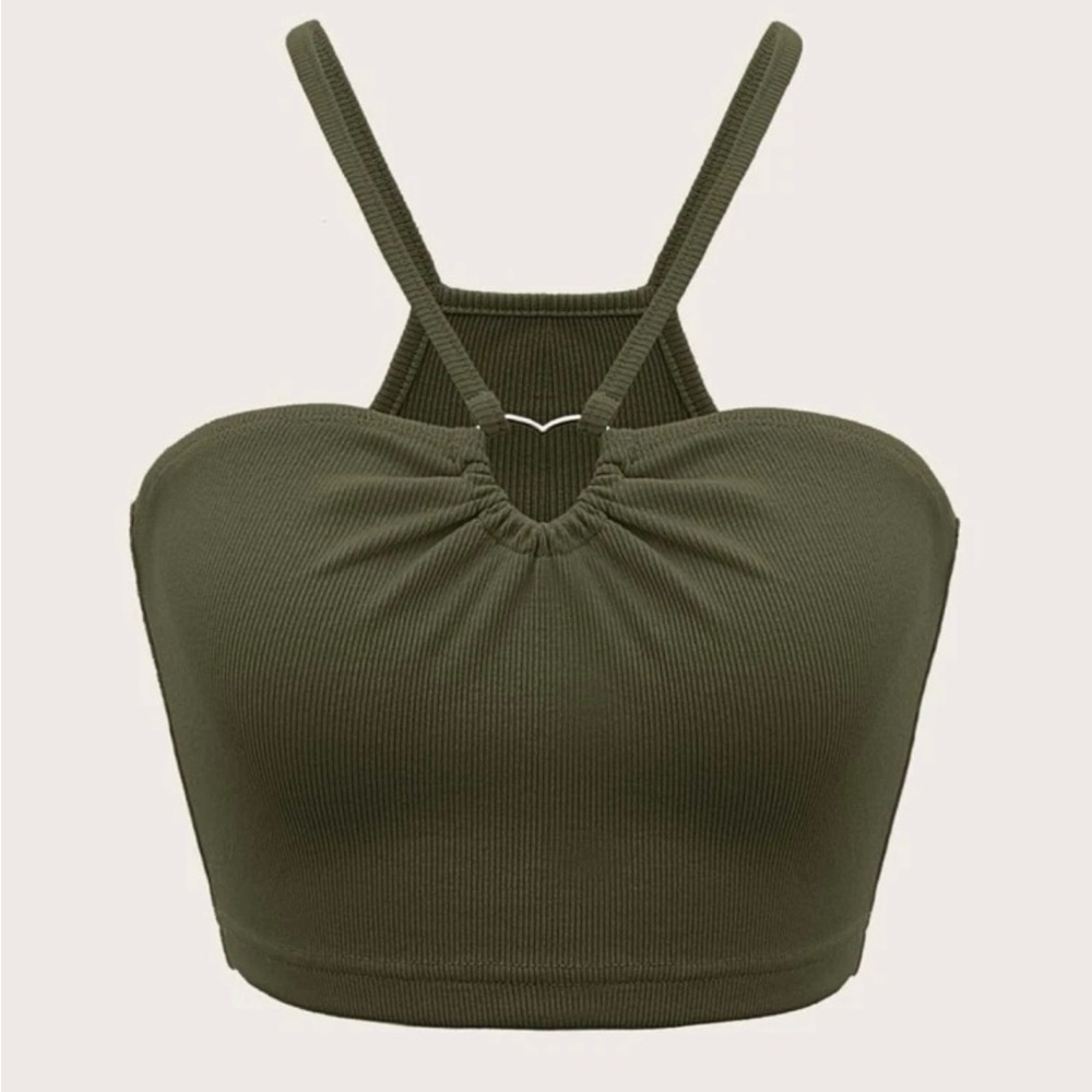 Dressing Heart Ring Linked Cami Top for women